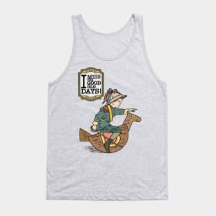 I miss the good old day! Rocking horse! Tank Top